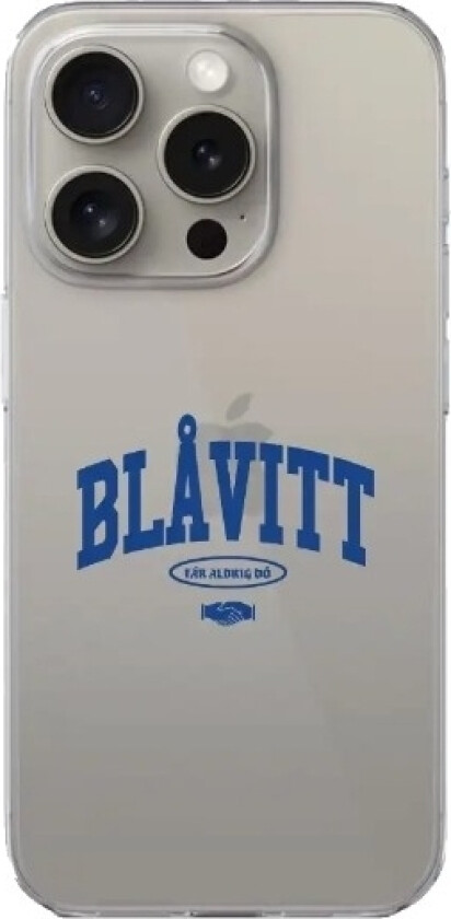 iPhone 16 Pro Max IFK Göteborg Clear case -mobildeksel, hvit