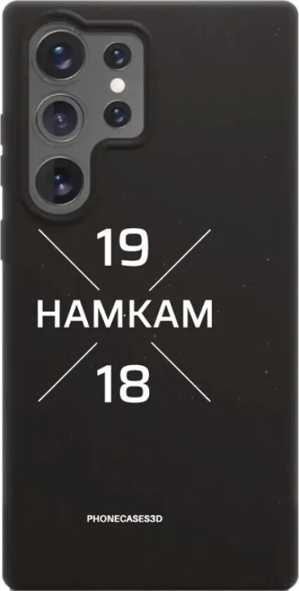 Samsung Galaxy S25 Ultra HamKam komposterbart deksel, svart
