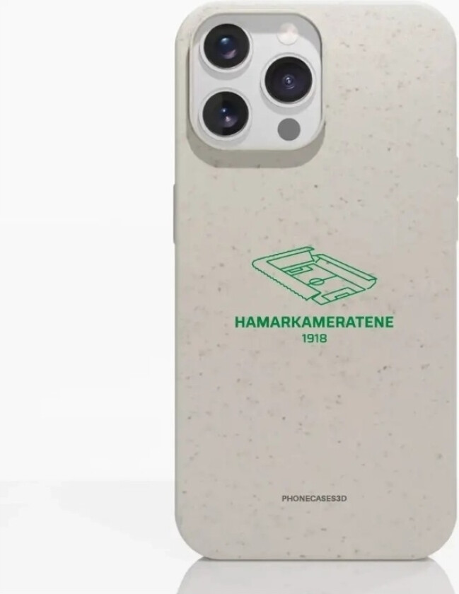 iPhone 14 Pro HamKam komposterbart deksel, hvit