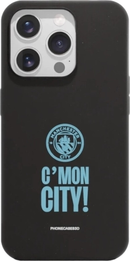 iPhone 15 Pro Man City komposterbart deksel, svart