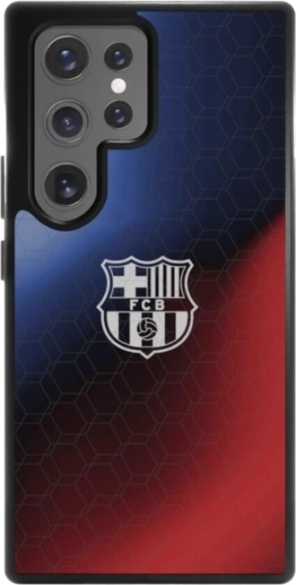 Samsung Galaxy S25 Ultra FC Barcelona 3D mobildeksel, svart