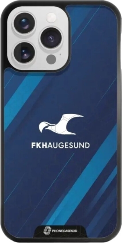 iPhone 13 Pro FK Haugesund 3D mobildeksel, svart