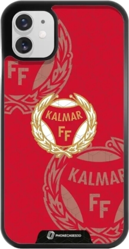 iPhone 11 Kalmar FF 3D mobildeksel, svart