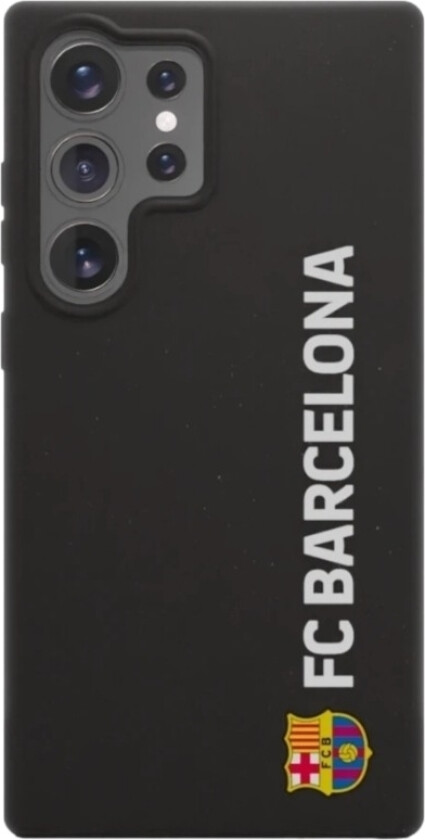 Samsung Galaxy S25 Ultra FC Barcelona komposterbart deksel, svart