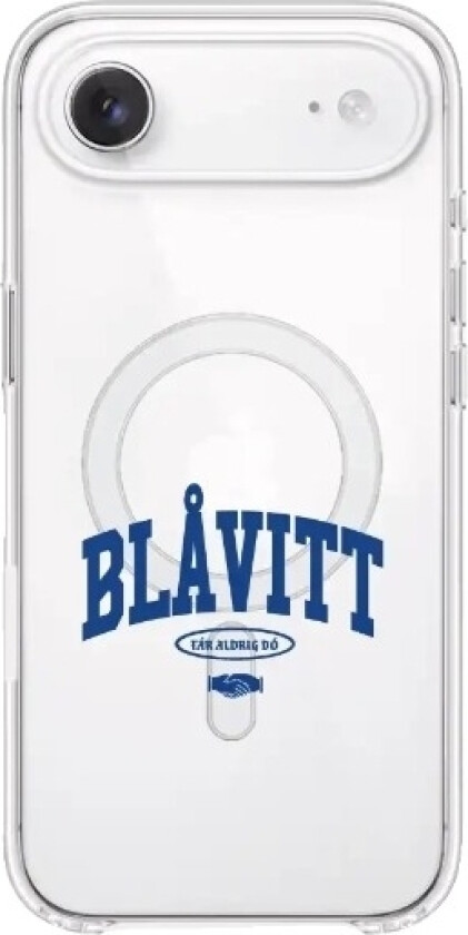 iPhone Air IFK Göteborg Clear case (MagSafe) -mobildeksel, hvit