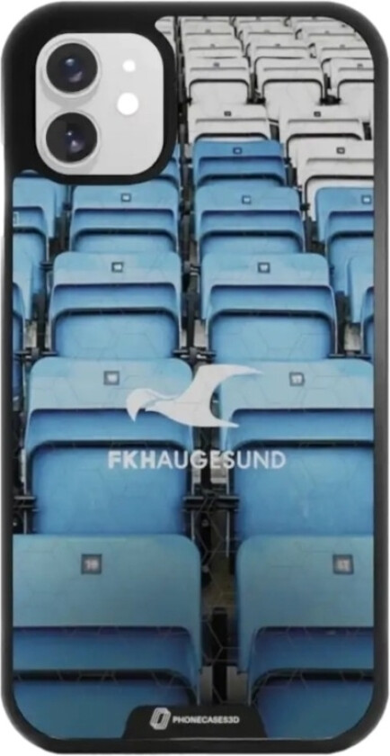 iPhone 11 FK Haugesund 3D mobildeksel, svart