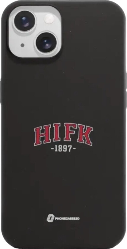 iPhone 15 HIFK Hockey komposterbart deksel, svart