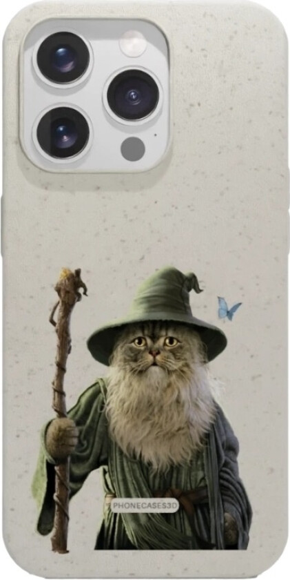 iPhone 16 Pro Joseph Tate komposterbart deksel, hvit