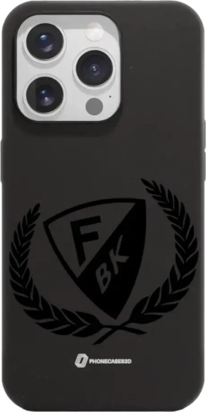 iPhone 15 Pro Färjestad BK komposterbart deksel, svart