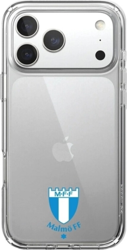 iPhone 17 Pro Max Malmö FF Clear case -mobildeksel, hvit