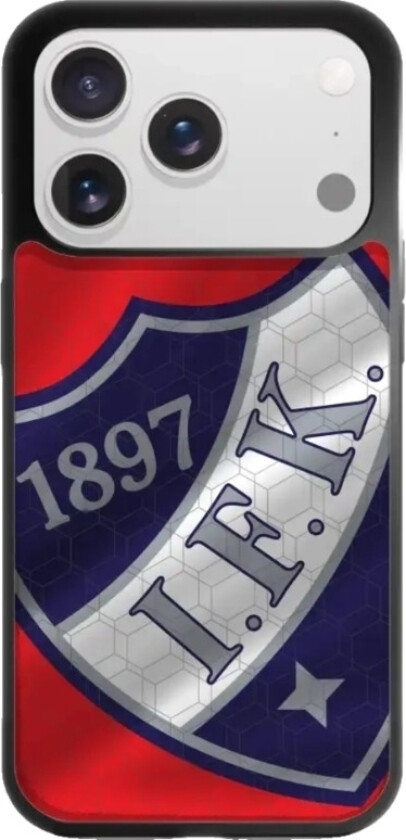 iPhone 17 Pro Max HIFK Hockey 3D mobildeksel, svart