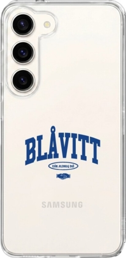 Samsung Galaxy S26 IFK Göteborg Clear case -mobildeksel, hvit