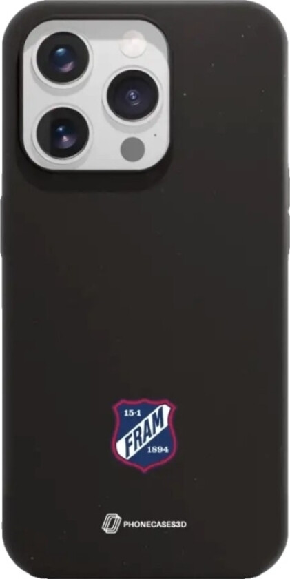 iPhone 16 Pro IF Fram Larvik komposterbart deksel, svart