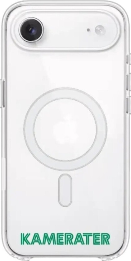 iPhone Air HamKam Clear case (MagSafe) -mobildeksel, hvit