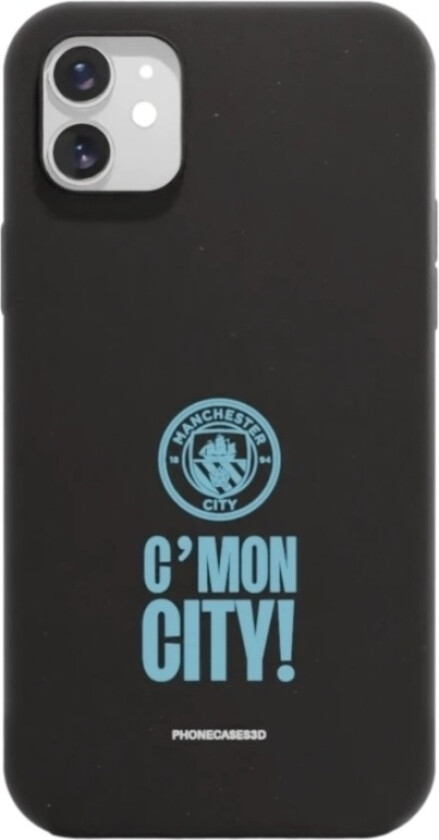 iPhone 11 Man City komposterbart deksel, svart