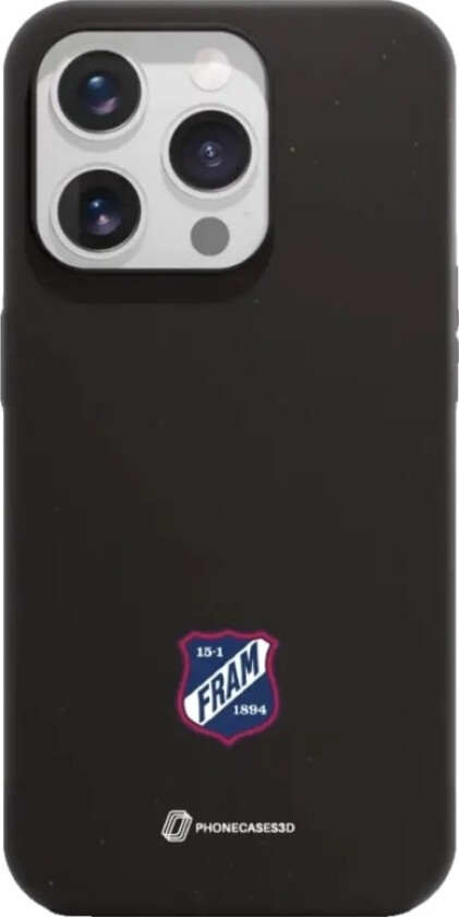 iPhone 15 Pro IF Fram Larvik komposterbart deksel, svart