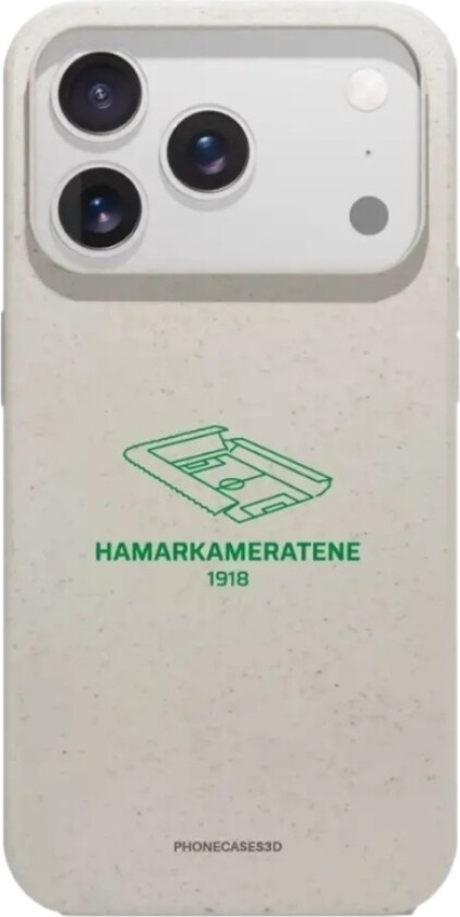 iPhone 17 Pro HamKam komposterbart deksel, hvit