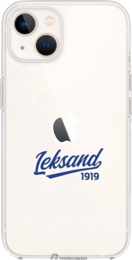 iPhone 13 Leksands IF Clear case -mobildeksel, hvit
