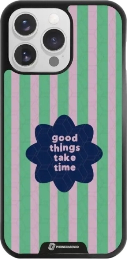 iPhone 16 Pro Max Jess Rachel Sharp 3D mobildeksel, svart