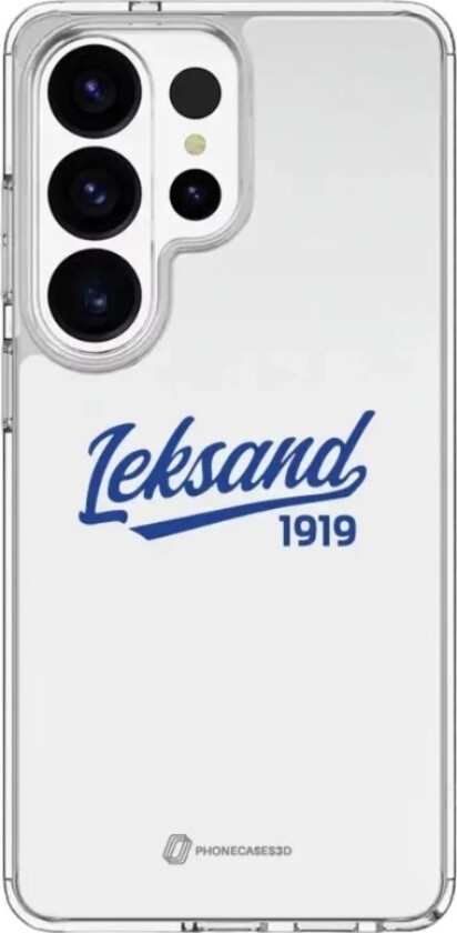 Samsung Galaxy S26 Ultra Leksands IF Clear case -mobildeksel, hvit