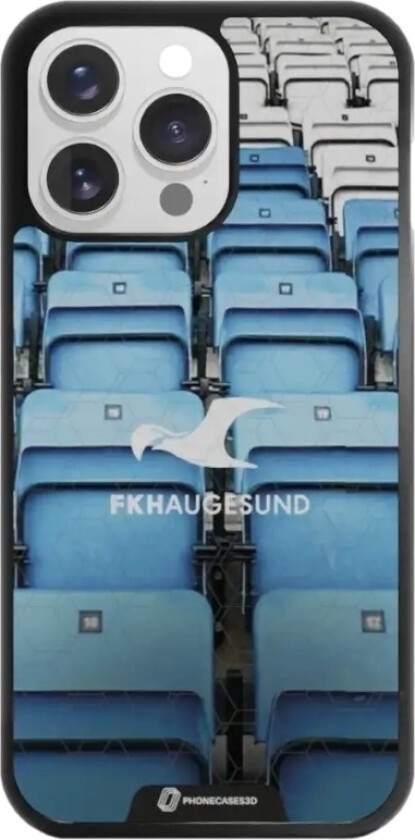 iPhone 16 Pro Max FK Haugesund 3D mobildeksel, svart