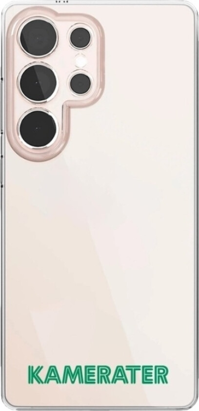 Samsung Galaxy S25 Ultra HamKam Clear case -mobildeksel, hvit