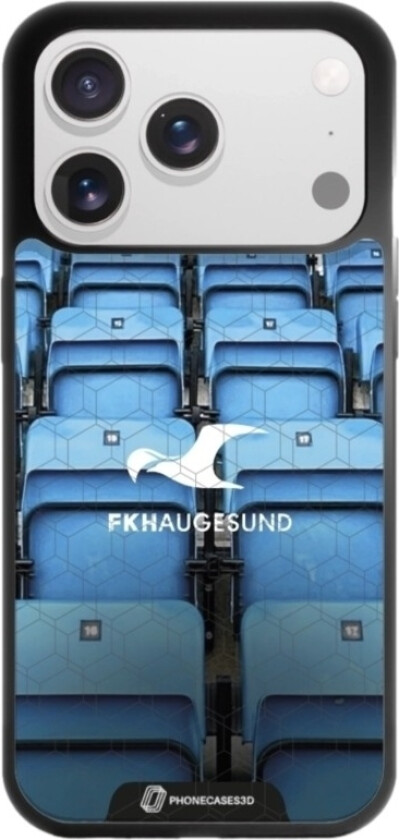 iPhone 17 Pro FK Haugesund 3D mobildeksel, svart