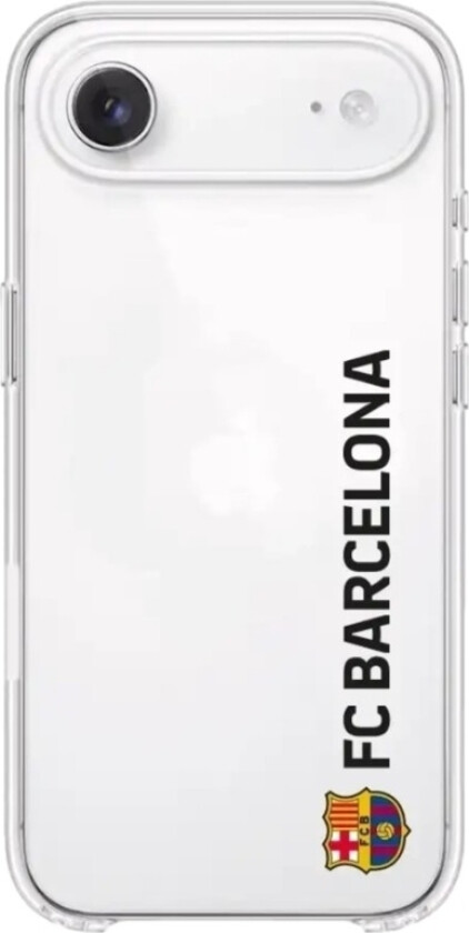 iPhone Air FC Barcelona Clear case -mobildeksel, hvit