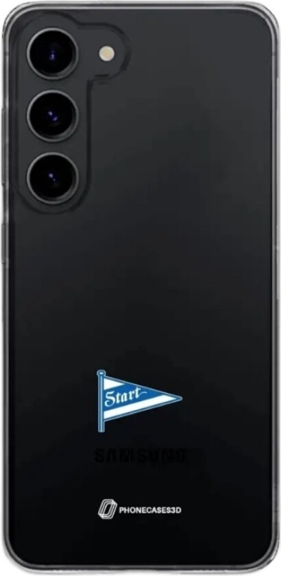 Samsung Galaxy S26 IK Start Clear case -mobildeksel, svart