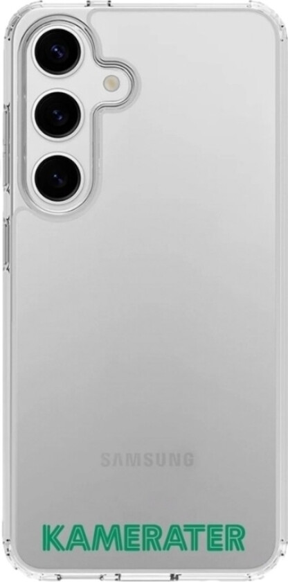 Samsung Galaxy S25+ HamKam Clear case -mobildeksel, hvit
