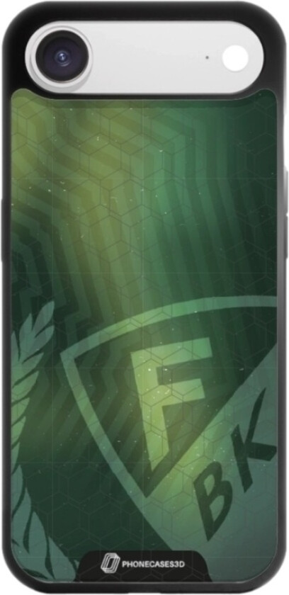 iPhone Air Färjestad BK 3D mobildeksel, svart