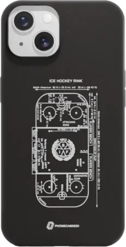 iPhone 13 Brynäs IF komposterbart deksel, svart