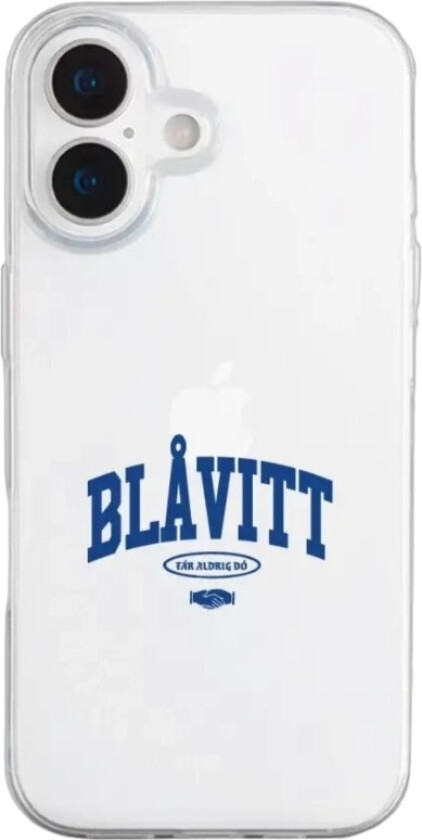 iPhone 17 IFK Göteborg Clear case -mobildeksel, hvit
