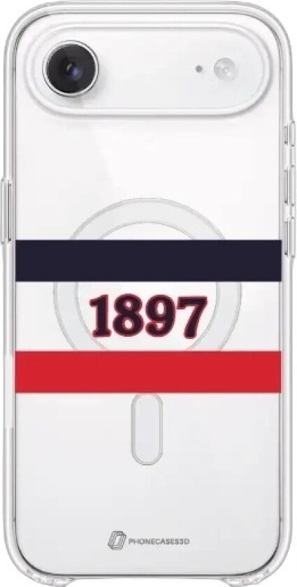 iPhone Air HIFK Hockey Clear case (MagSafe) -mobildeksel, hvit