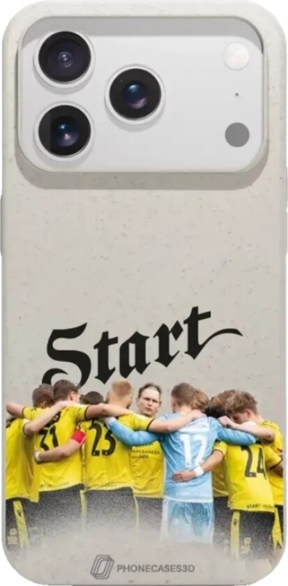 iPhone 17 Pro Max IK Start komposterbart deksel, hvit