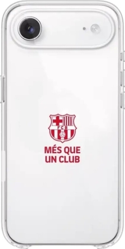 iPhone Air FC Barcelona Clear case -mobildeksel, svart