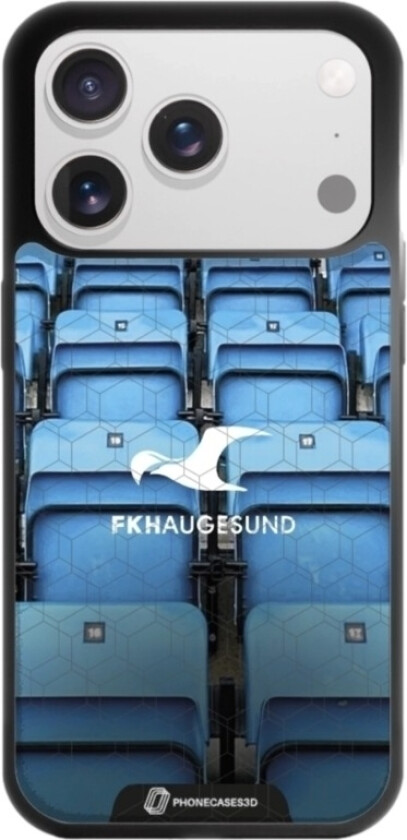 iPhone 17 Pro Max FK Haugesund 3D mobildeksel, svart