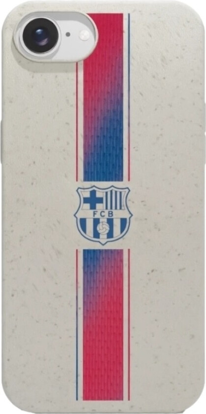 iPhone 16e FC Barcelona komposterbart deksel, hvit
