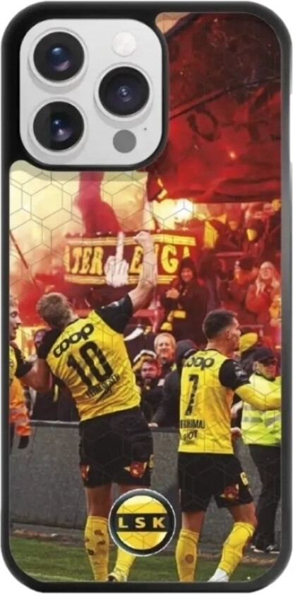 iPhone 16 Pro Max Lillestrøm SK 3D mobildeksel, svart