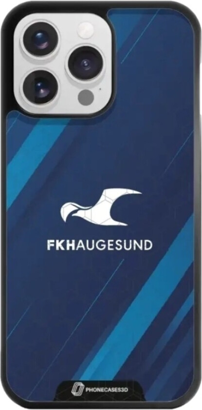 iPhone 16 Pro Max FK Haugesund 3D mobildeksel, svart