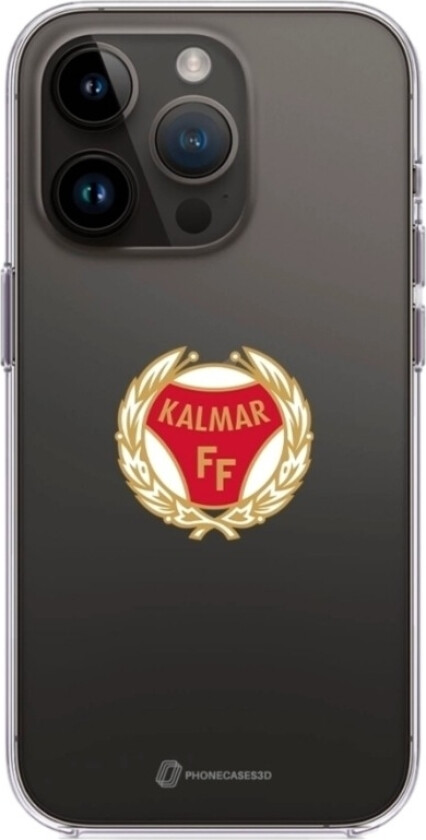 iPhone 14 Pro Kalmar FF Clear case -mobildeksel, svart