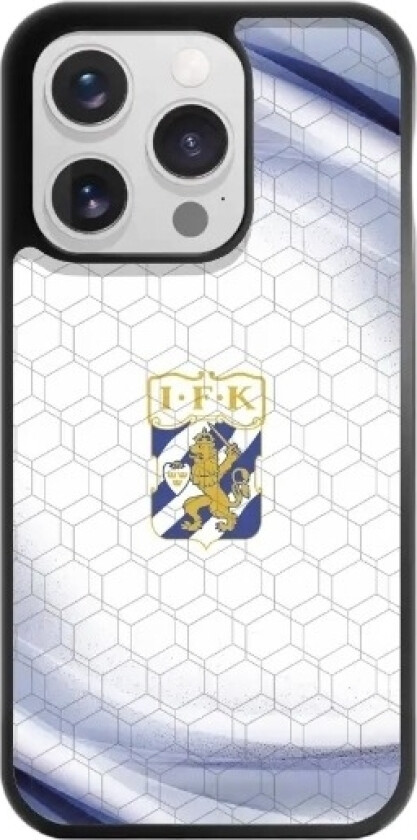 iPhone 15 Pro IFK Göteborg 3D mobildeksel, svart