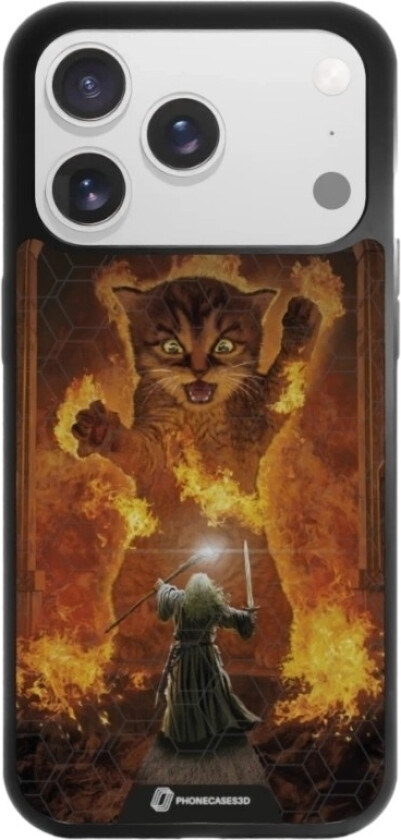 iPhone 17 Pro Joseph Tate 3D mobildeksel, svart