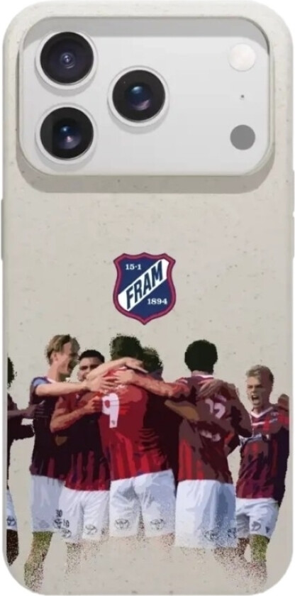 iPhone 17 Pro Max IF Fram Larvik komposterbart deksel, hvit