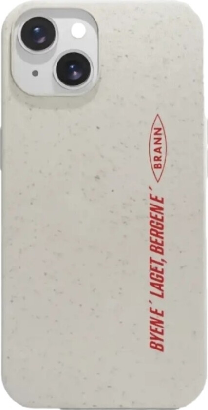 iPhone 14 Brann SK komposterbart deksel, hvit