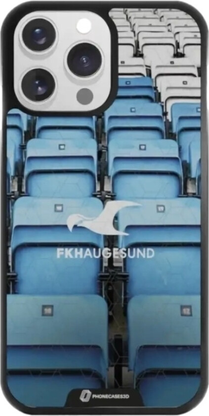 iPhone 14 Pro FK Haugesund 3D mobildeksel, svart
