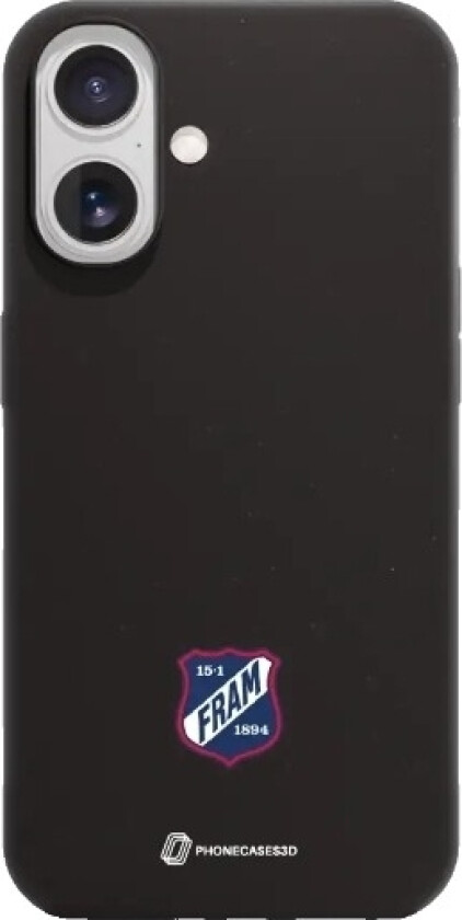 iPhone 17 IF Fram Larvik komposterbart deksel, svart