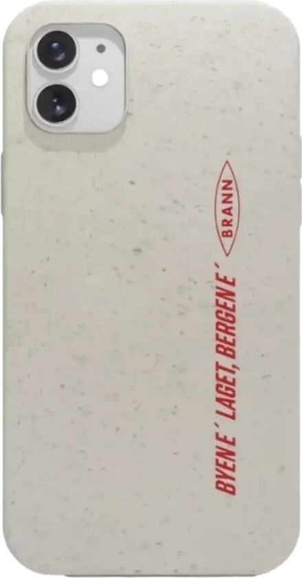iPhone 11 Brann SK komposterbart deksel, hvit