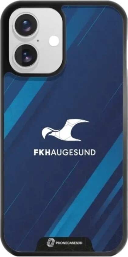 iPhone 16 FK Haugesund 3D mobildeksel, svart