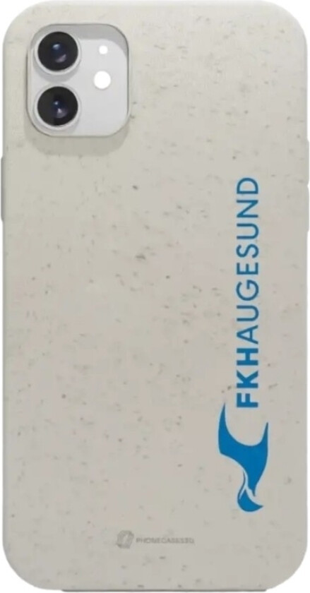 iPhone 11 FK Haugesund komposterbart deksel, hvit